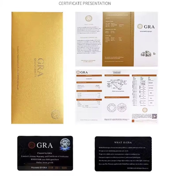 925 Jewelry D Color Moissanite